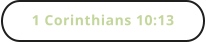 1 Corinthians 10:13