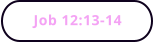 Job 12:13-14