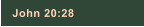 John 20:28
